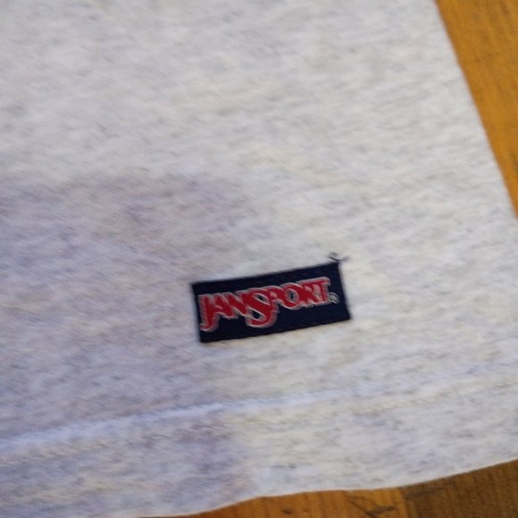 Jansport Gray Oregon Duck Rose Bowl T-Shirt Size Large Made In USA Short Sleeve - Picture 3 of 10